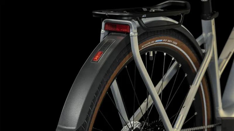 Cube Touring Hybrid Pro 625 Trapeze Trekking Electric Bike in Pearly Silver-3